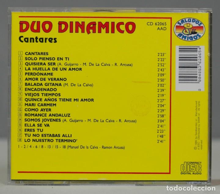 CDs de m&uacute;sica: CD. DUO DINAMICO. CANTARES - Foto 2