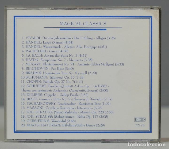 CDs de m&uacute;sica: CD. MAGICAL CLASSICS - Foto 2