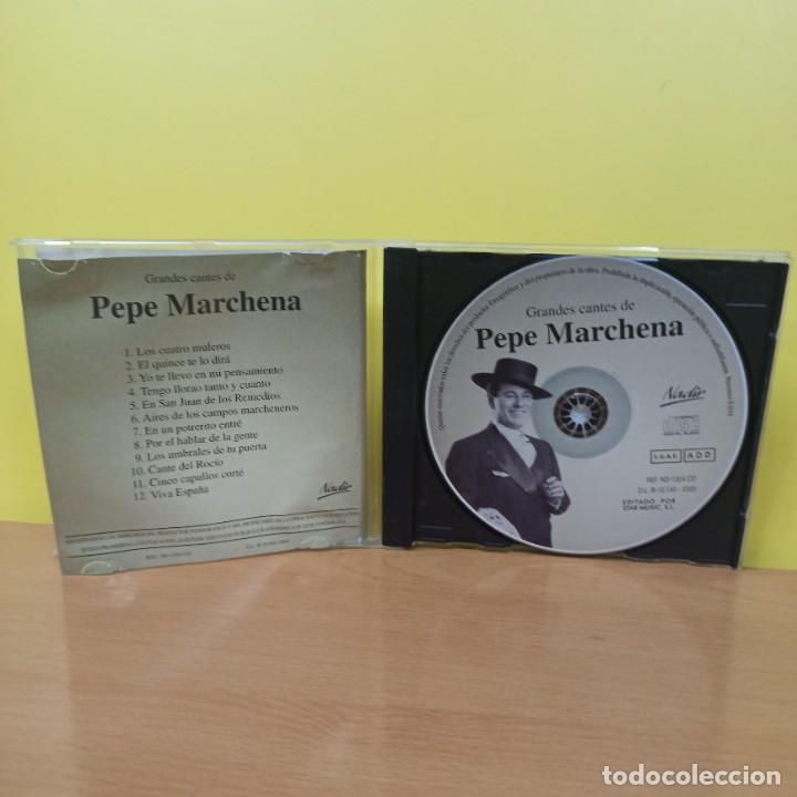 CDs de m&uacute;sica: CD - PEPE MARCHENA - GRANDES CANTES - Foto 2