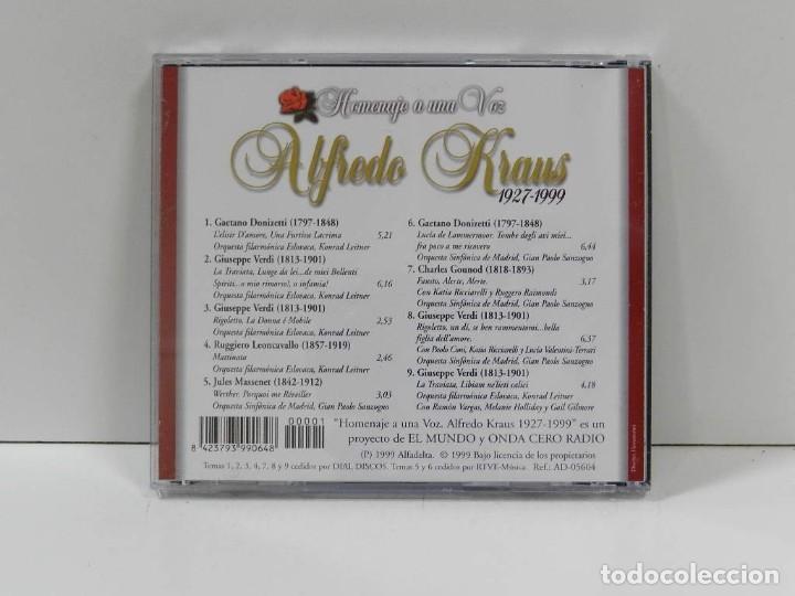 CDs de m&uacute;sica: DISCO CD. Alfredo Kraus &ndash; Opera. COMPACT DISC. - Foto 2