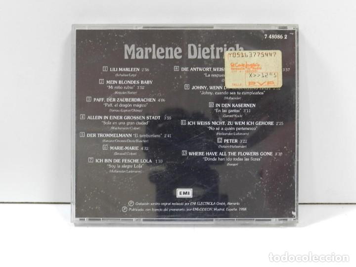 CDs de m&uacute;sica: DISCO CD. Marlene Dietrich &ndash; Con Plumas. COMPACT DISC. - Foto 2