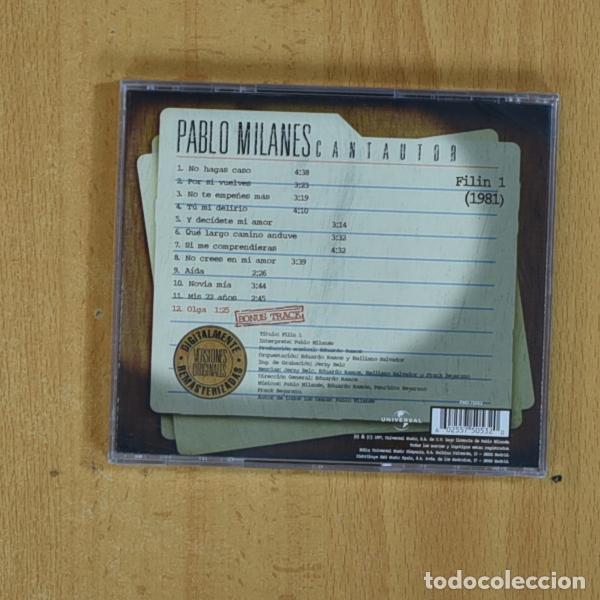 CDs de m&uacute;sica: PABLO MILANES - FILIN 1 - CD - Foto 2