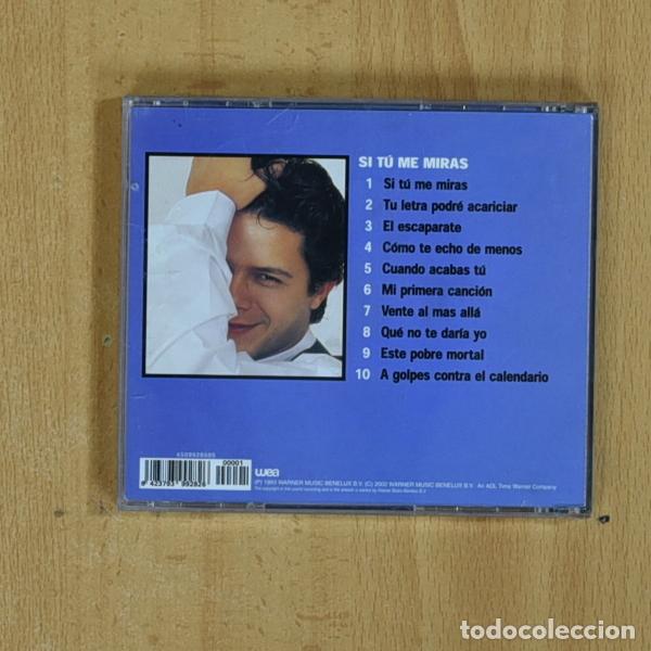 CDs de m&uacute;sica: ALEJANDRO SANZ - SI TU ME MIRAS - CD - Foto 2