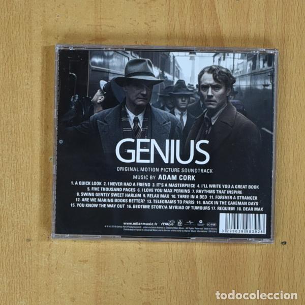 CDs de m&uacute;sica: ADAM CORK - GENIUS - CD - Foto 2