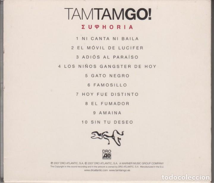 CDs de m&uacute;sica: Tam Tam Go cd Euphoria 2007 - Foto 2