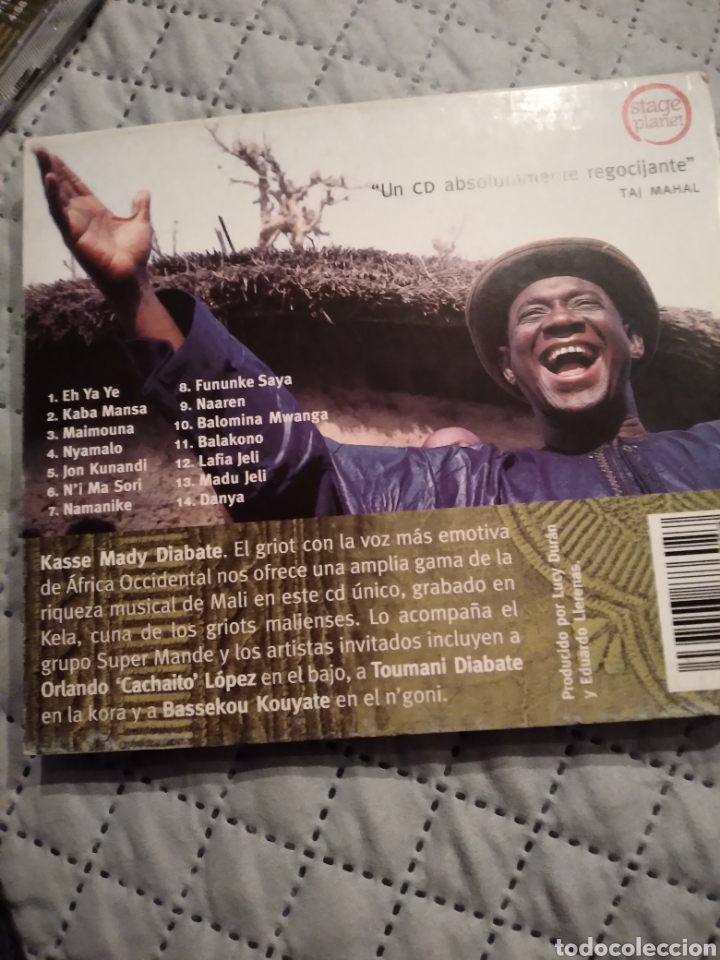CDs de m&uacute;sica: CD-KASSI KASSE-KASSE MADY DIABATE- - Foto 3