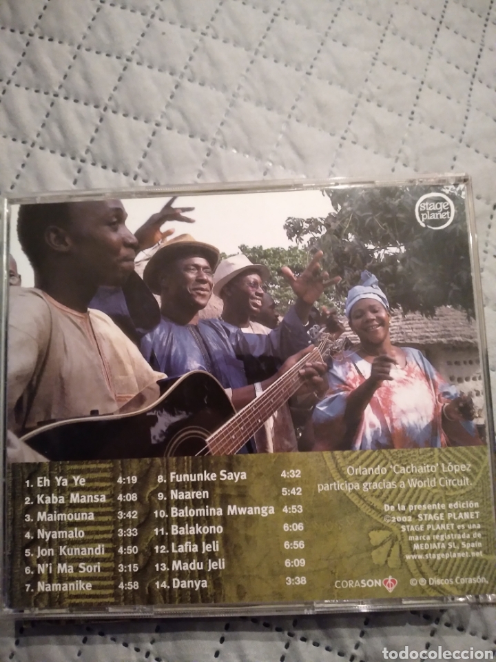 CDs de m&uacute;sica: CD-KASSI KASSE-KASSE MADY DIABATE- - Foto 4