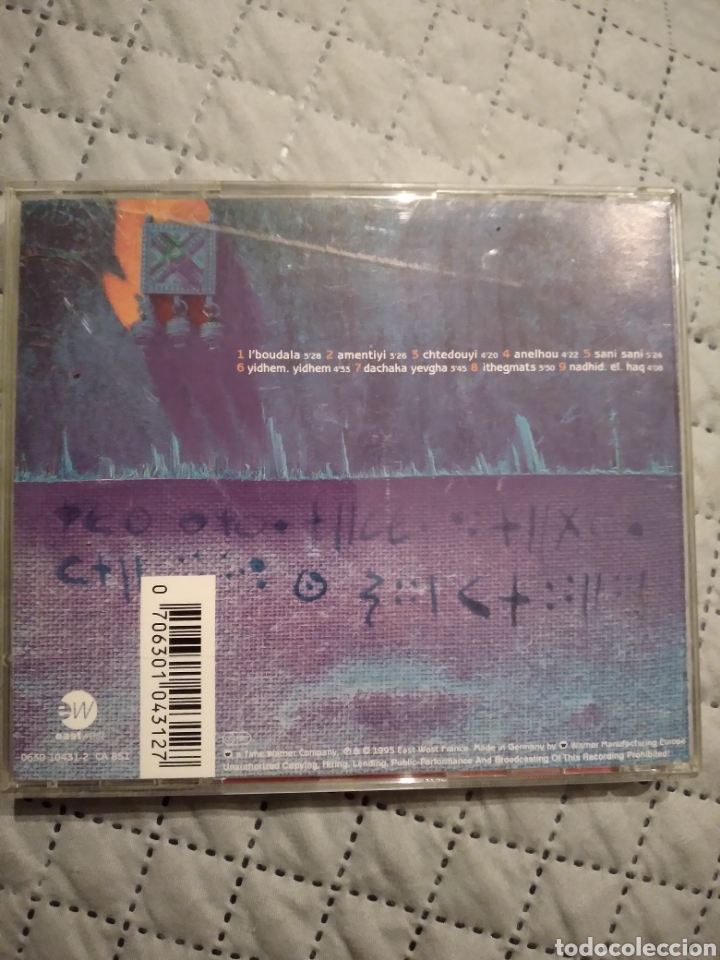 CDs de m&uacute;sica: CD-BRAHIM IZRI-BRAHIM IZRI- - Foto 2
