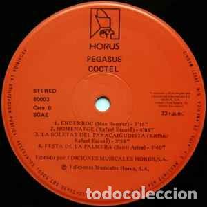 CDs de m&uacute;sica: JAZZ - PEGASUS - &rdquo;COCTEL&rdquo; - LP 1988 - Foto 4