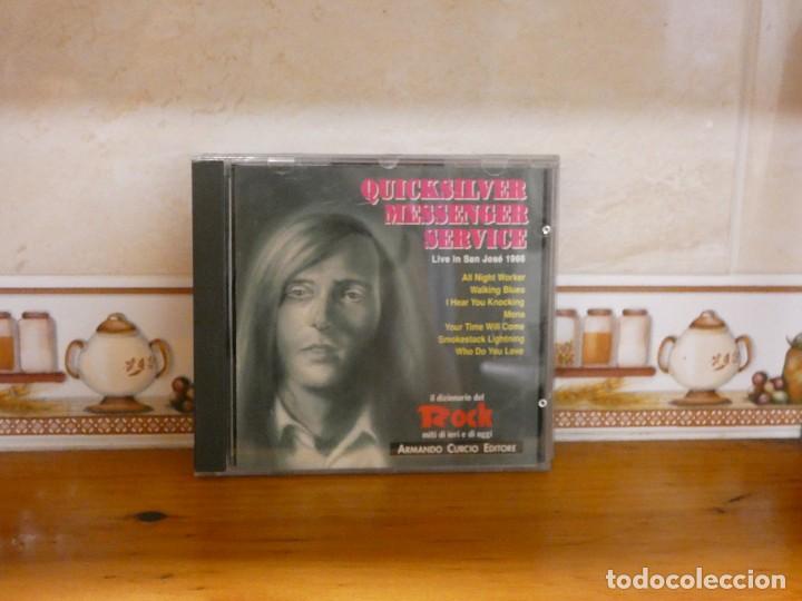 CDs de M&uacute;sica: boxx173 cd compact disc quicksilver messenger servie live 1966