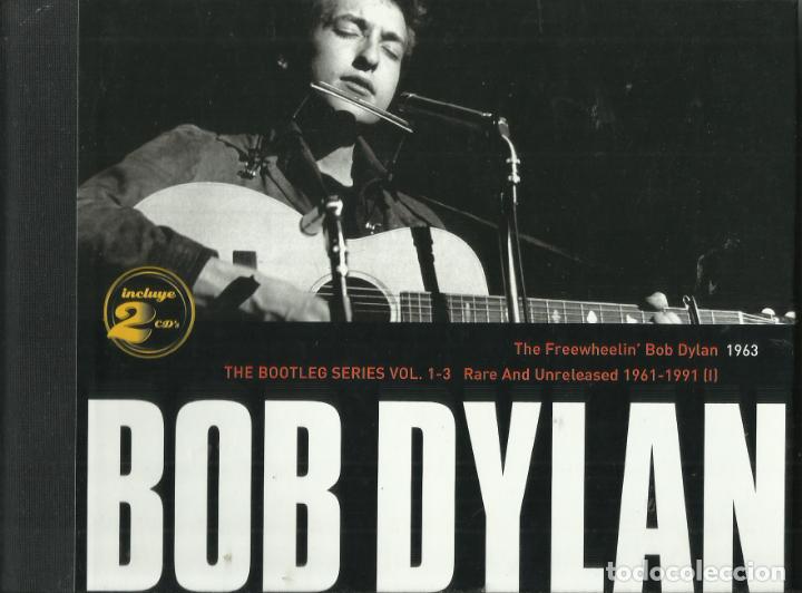 CDs de m&uacute;sica: CD. Disco libro de Bob Dylan con dos discos. - Foto 1
