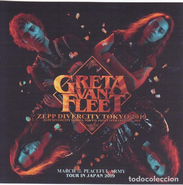 CDs de m&uacute;sica: CD GRETA VAN FLEET - Zepp Divercity Tokyo 2019