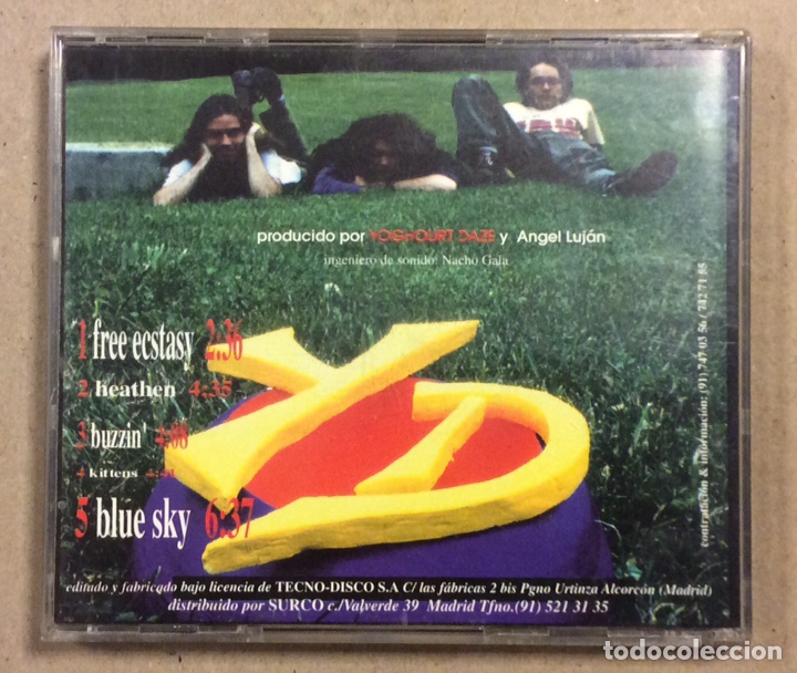 CDs de m&uacute;sica: CD. YOGHOURT DAZE &ldquo;SIN T&Iacute;TULO&rdquo; (TECNO-DISCO SURCO 1997). - Foto 3