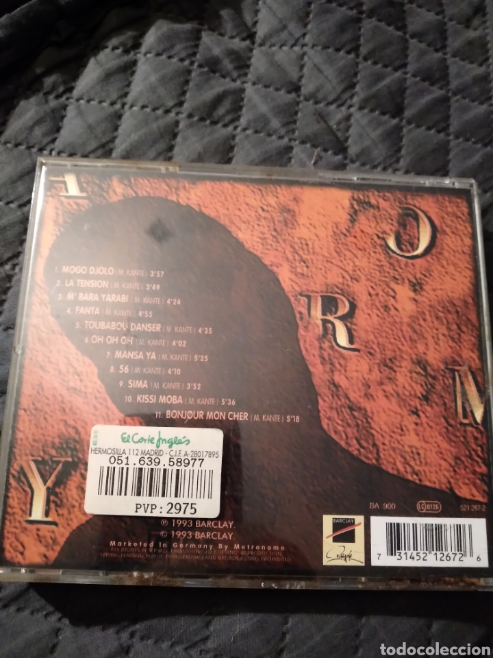 CDs de m&uacute;sica: CD-MORY KANTE-NONGO VILLAGE- - Foto 2