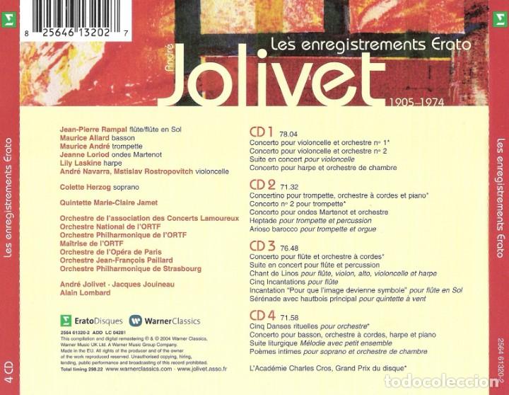 CDs de m&uacute;sica: ANDRE JOLIVET - OBRA ORQUESTAL (4 CD) - Foto 2