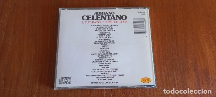 CDs de m&uacute;sica: Adriano Celentano CD Il tuo bacio &egrave; come un rock + 29 1987 - Foto 2