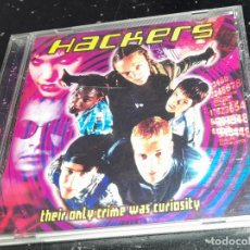 CDs de Música: HACKERS BANDA SONORA CARL COX PRODIGY SQUEEZE STEREO MC'S UNDERWORLD ETC. Lote 356024930