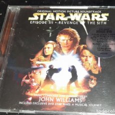 CDs de Música: STAR WARS EPISODIO III LA VENGANZA DE LOS SITH JOHN WILLIAMS BANDA SONORA. Lote 356057915