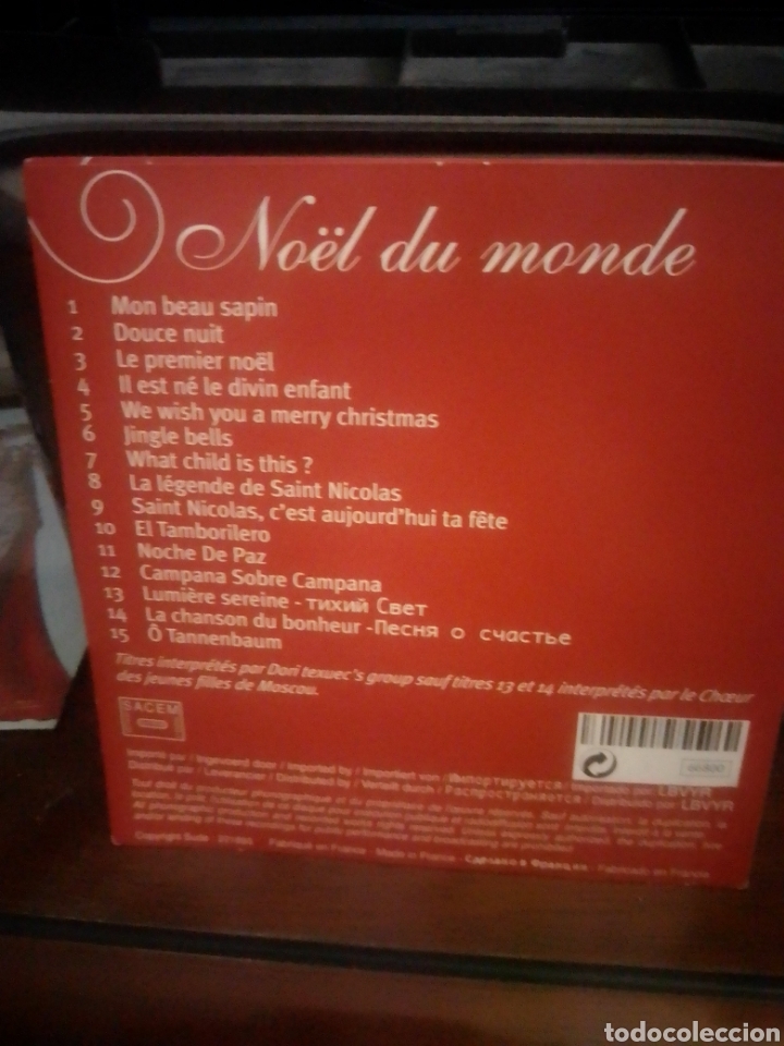 CDs de m&uacute;sica: Noel du monde - Foto 2