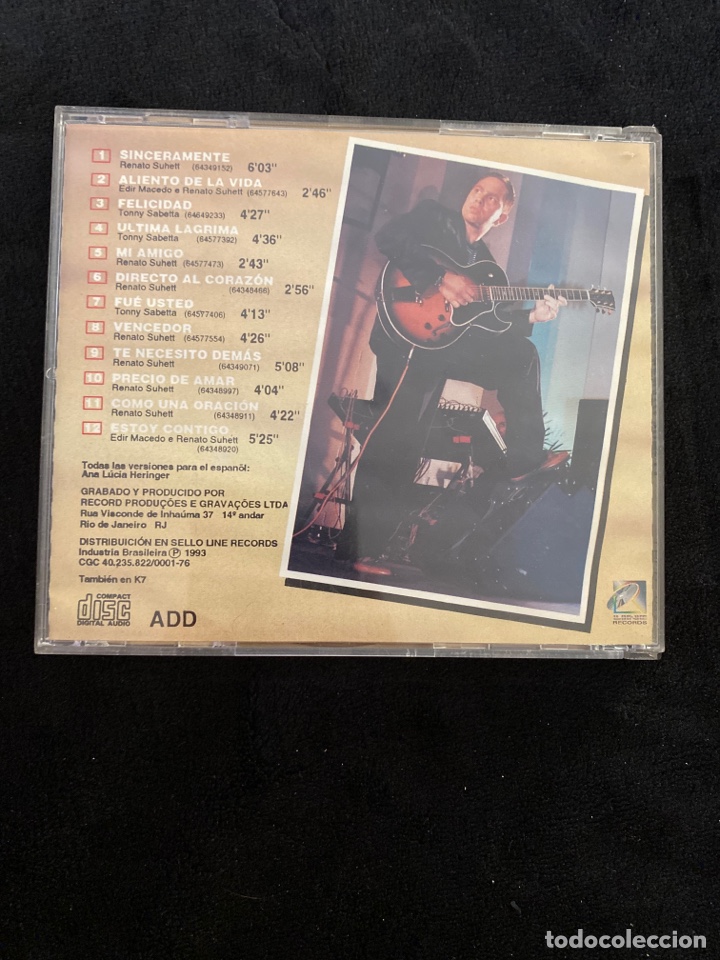 CDs de m&uacute;sica: CD RENATO SUHETT, DIRECTO AL CORAZ&Oacute;N. - Foto 2
