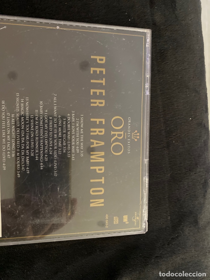 CDs de m&uacute;sica: CD PETER FRAMPTON, ORO, GRANDES &Eacute;XITOS - Foto 2