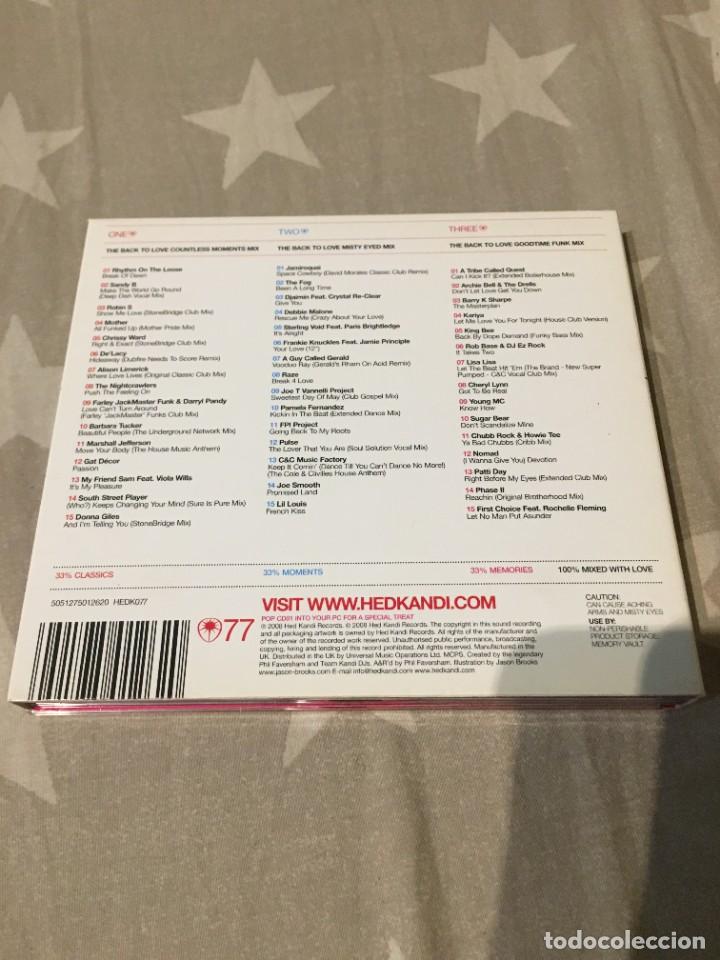 CDs de m&uacute;sica: Back To Love: The Mix - Foto 3