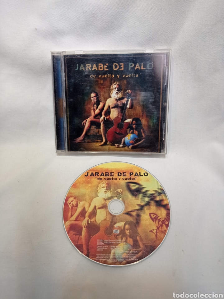 CDs de m&uacute;sica: CD JARABE DE PALO DE VUELTA Y VUELTA - Foto 1