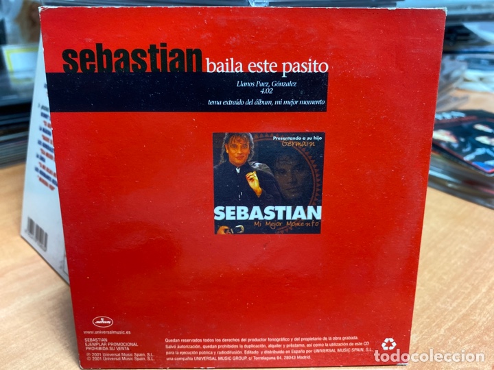 CDs de m&uacute;sica: Sebastian - Baila Este Pasito (CD) - Foto 2