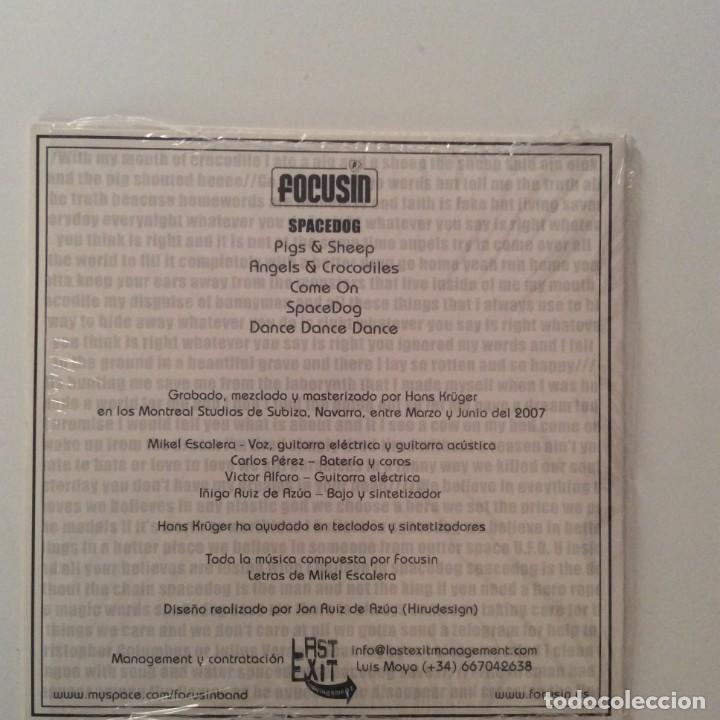 CDs de m&uacute;sica: CD FOCUSIN - SPACEDOG. - Foto 2