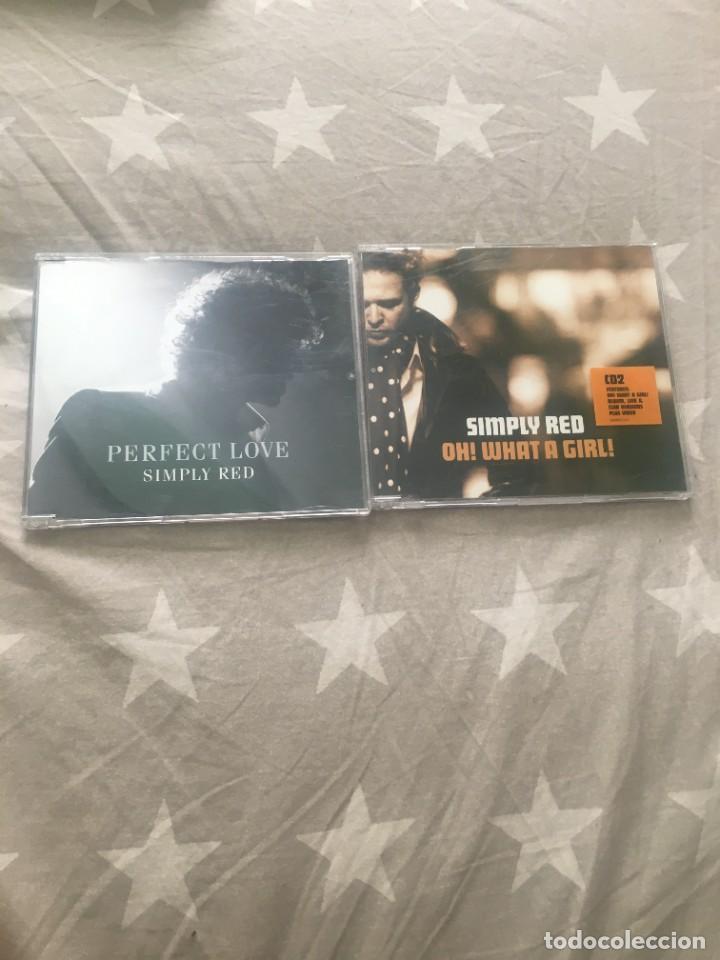 CDs de m&uacute;sica: simply red lote pack 2 maxis - Foto 1