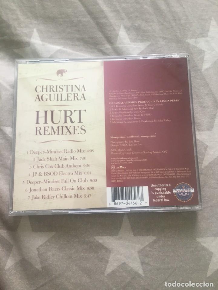 CDs de m&uacute;sica: Christina Aguilera &lrm;&ndash; Hurt (Remixes) - Foto 3