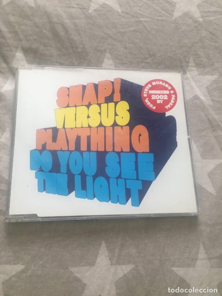 CDs de m&uacute;sica: Snap! vs. Plaything &lrm;&ndash; Do You See The Light - Foto 1