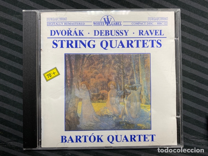 CDs de m&uacute;sica: Dvoř&aacute;k, Debussy, Ravel - Bart&oacute;k Quartet - String Quartets (CD) - Foto 1
