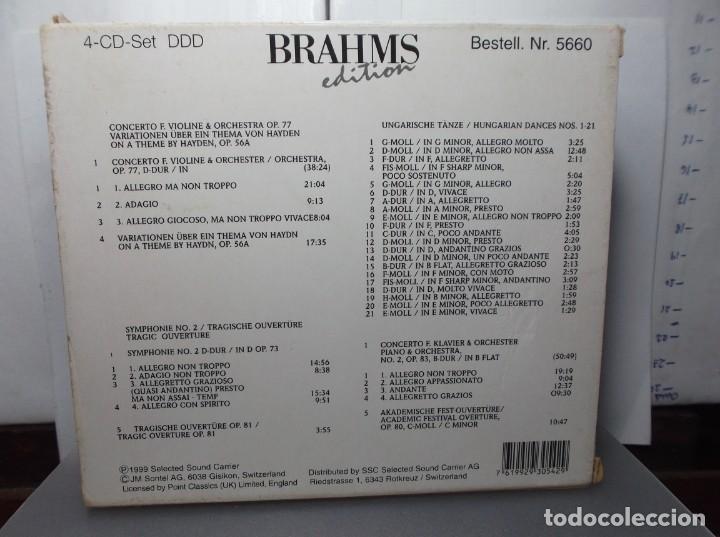 CDs de m&uacute;sica: BRAHMS - LIMITIERTE AUFLAGE EDITION - 4 CD. - Foto 3