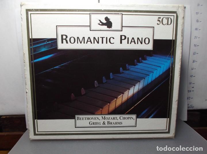 CDs de m&uacute;sica: ROMANTIC PIANO - 5 CD. - Foto 1