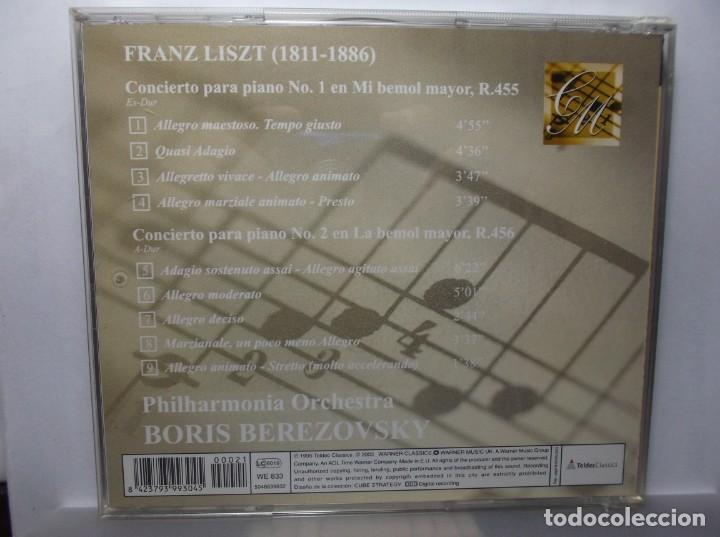 CDs de m&uacute;sica: LISZT - BORIS BEREZOVSKY - Foto 2