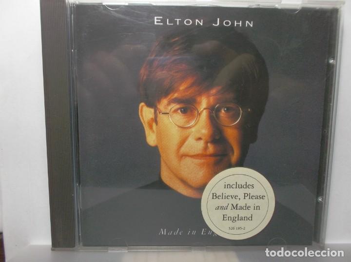 CDs de m&uacute;sica: ELTON JOHNN - MADE IN ENGLAND - 1995. - Foto 1
