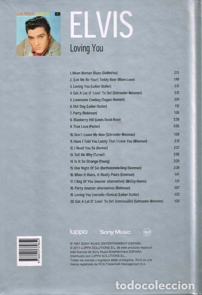 CDs de m&uacute;sica: ELVIS PRESLEY - &rdquo;LOVING YOU&rdquo; - CD Y LIBRO 2009 - Foto 2