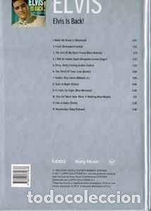 CDs de m&uacute;sica: ELVIS PRESLEY - &rdquo;ELVIS IS BACK !&rdquo; - CD Y LIBRO 2009 - Foto 2