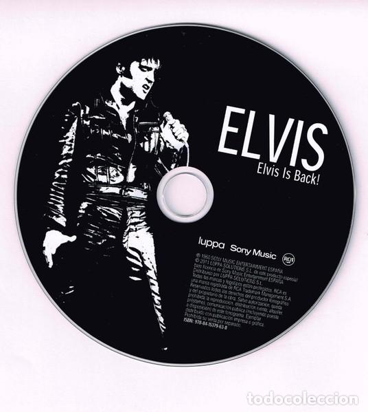 CDs de m&uacute;sica: ELVIS PRESLEY - &rdquo;ELVIS IS BACK !&rdquo; - CD Y LIBRO 2009 - Foto 3