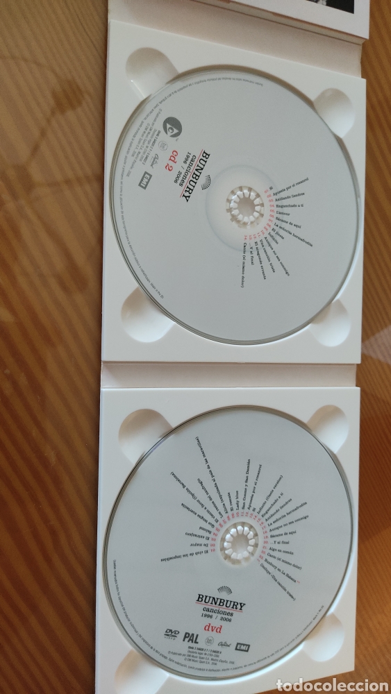 CDs de m&uacute;sica: Doble cd + dvd de Bunbury &rdquo; Canciones 1996-2006 &rdquo; - Foto 5