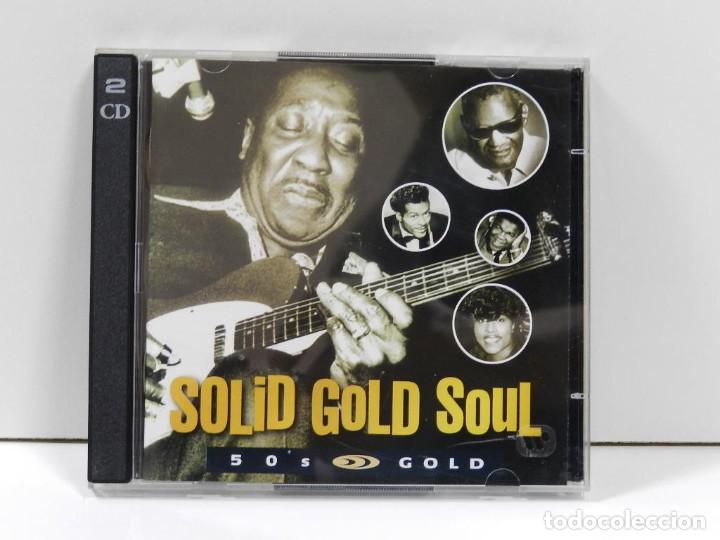 CDs de m&uacute;sica: DISCO 2 X CD. Solid Gold Soul - 50s Gold. COMPACT DISC. - Foto 1