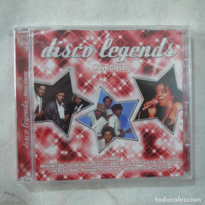 CDs de m&uacute;sica: DISCO LEGENDS - MOVE CLOSER - CD 2004 PRECINTADO - Foto 1