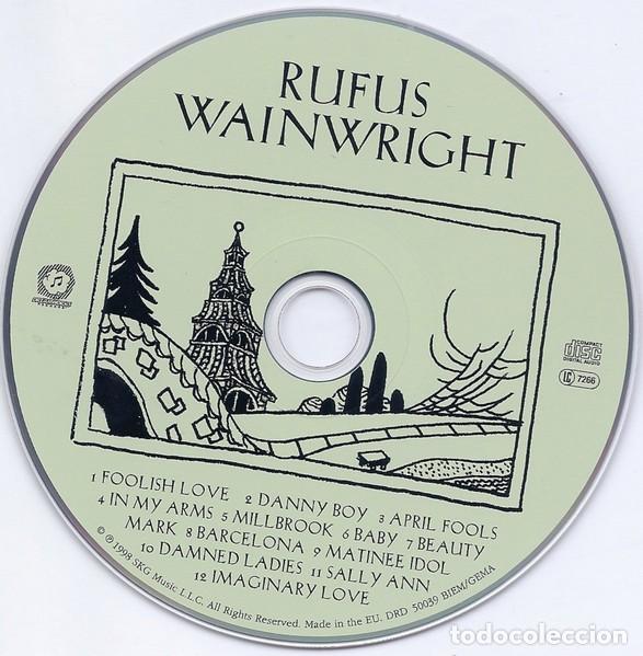 CDs de m&uacute;sica: RUFUS WAINWRIGHT - &rdquo;RUFUS WAINWRIGHT&rdquo; - CD 1998 - Foto 3