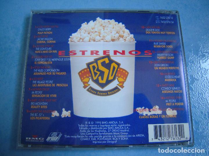 CDs de m&uacute;sica: CD Estrenos BSO - Foto 2