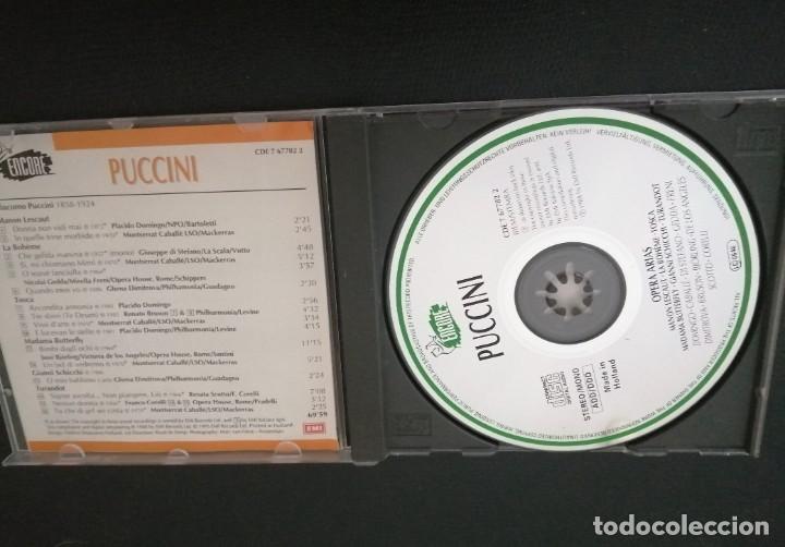 CDs de m&uacute;sica: CD PUCCINI. OPERA ARIAS - Foto 3