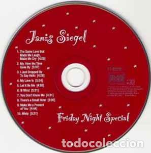 CDs de m&uacute;sica: JANIS SIEGEL - &rdquo;FRIDAY NIGHT SPECIAL&rdquo; - CD 2003 - Foto 3