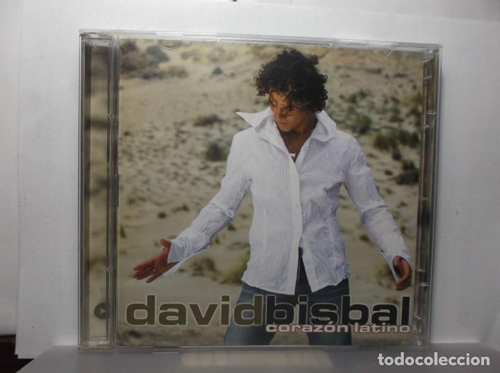 CDs de m&uacute;sica: DAVID BISBAL - CORAZON LATINO - 2002 - Foto 1