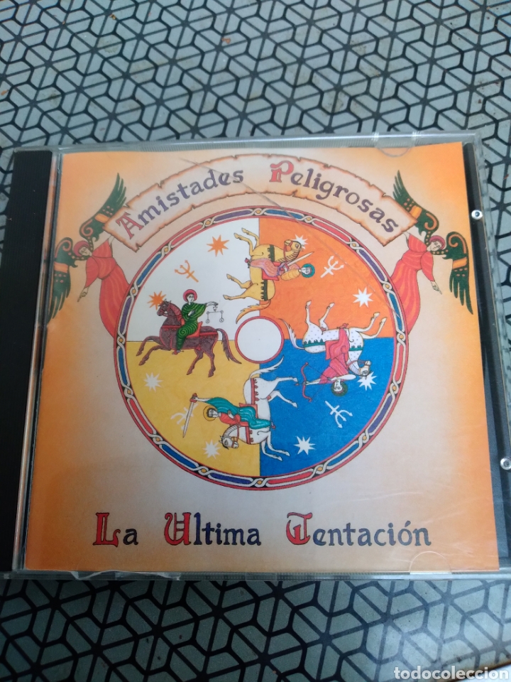 CDs de m&uacute;sica: CD-AMISTADES PELIGROSAS-LA ULTIMA TENTACION-