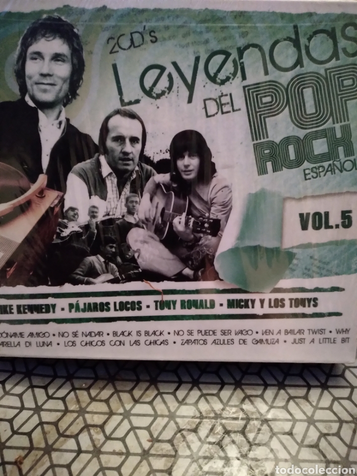 CDs de m&uacute;sica: DOBLE CD PRECINTADO-LEYENDAS DELNPOP ROCK ESPA&Ntilde;OL VOL.5